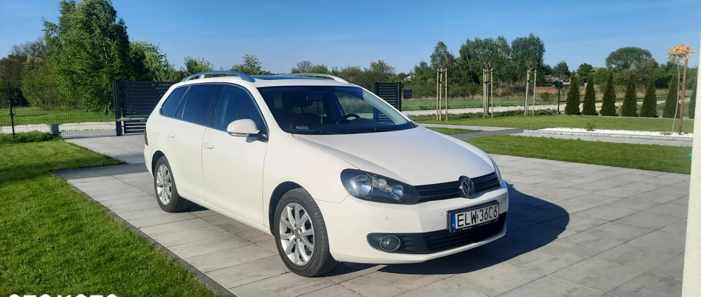 Volkswagen Golf cena 21000 przebieg: 305000, rok produkcji 2010 z Bełchatów małe 137